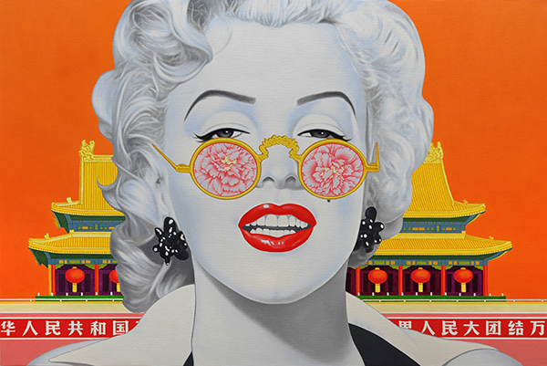 梦露·艺术 Monroe · Art  100x130cm 布面油画 oilcanvas 2025